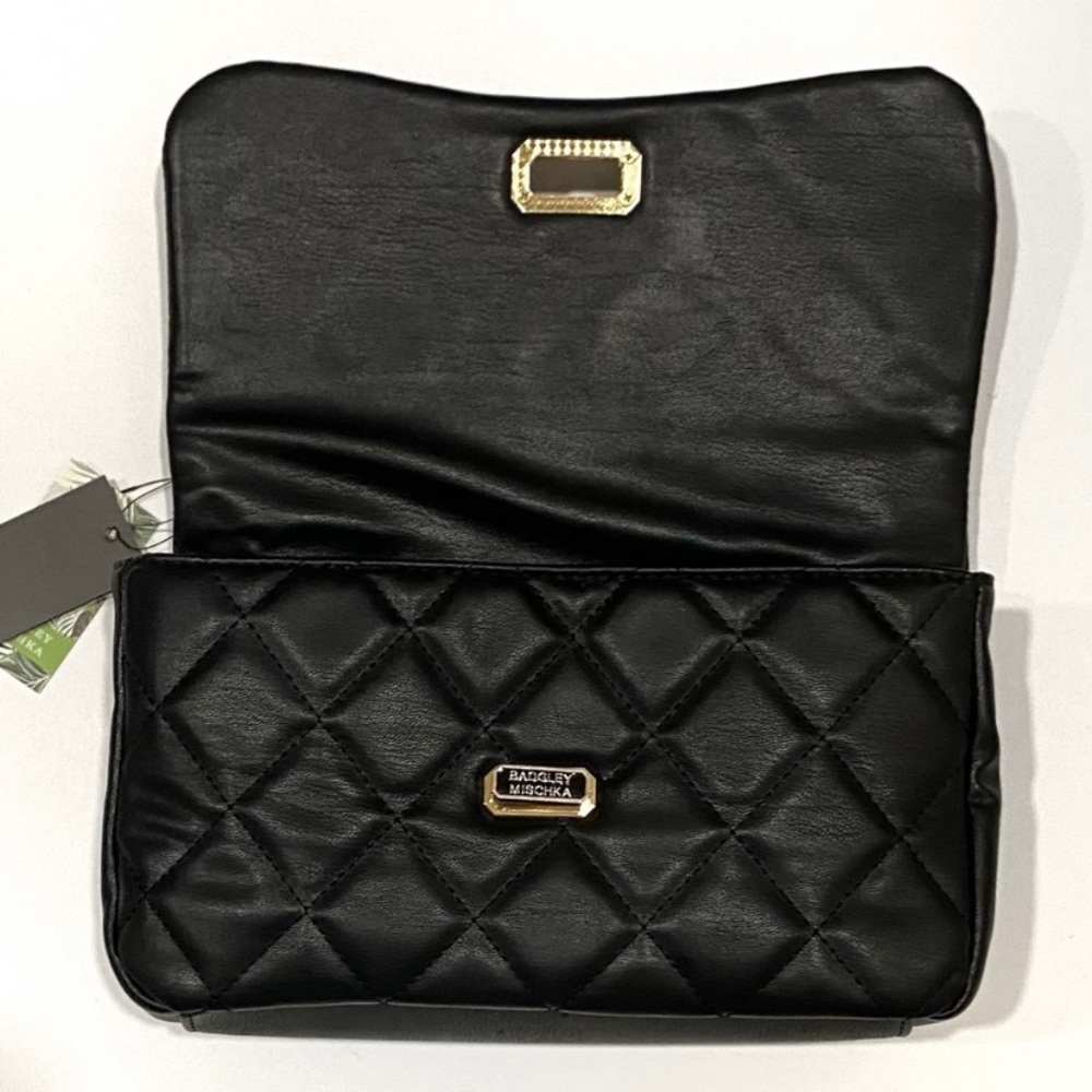 Badgley Mischka Diamond Quilted Crossbody Bag NWT - Picture 12 of 15